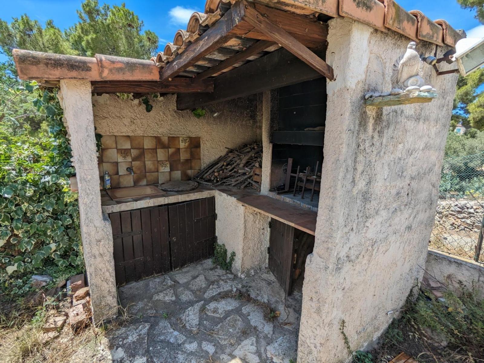 Maisonnette Kalis Calme Avec Climatisation Parking Jardin Cadre Campagne Plages A Pieds Бандол Екстериор снимка